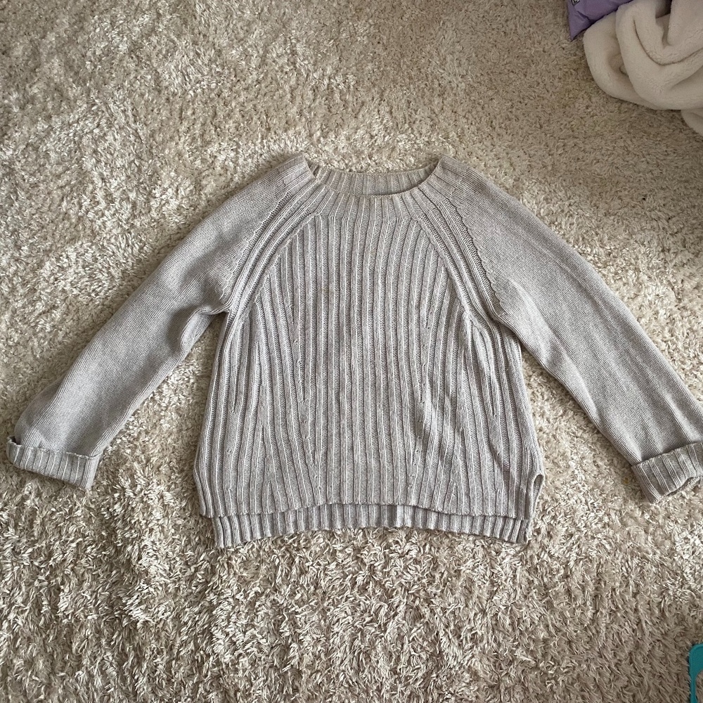 Cashmere VINCE light blue sweater